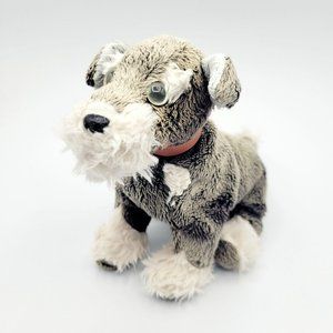 Ty Small Schnauzer Puppy Dog Plush Stuffed Animal 7"